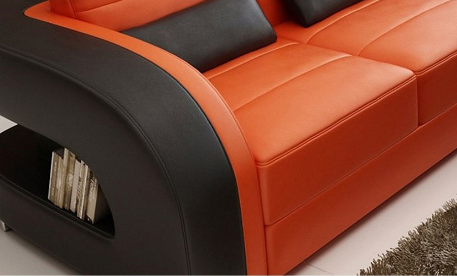 Umbra - 3sC - Leather Sofa Lounge Set